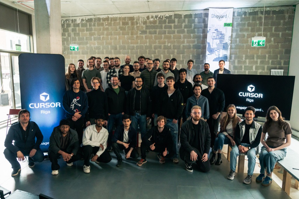 Cursor Riga Hackathon 2026 participants